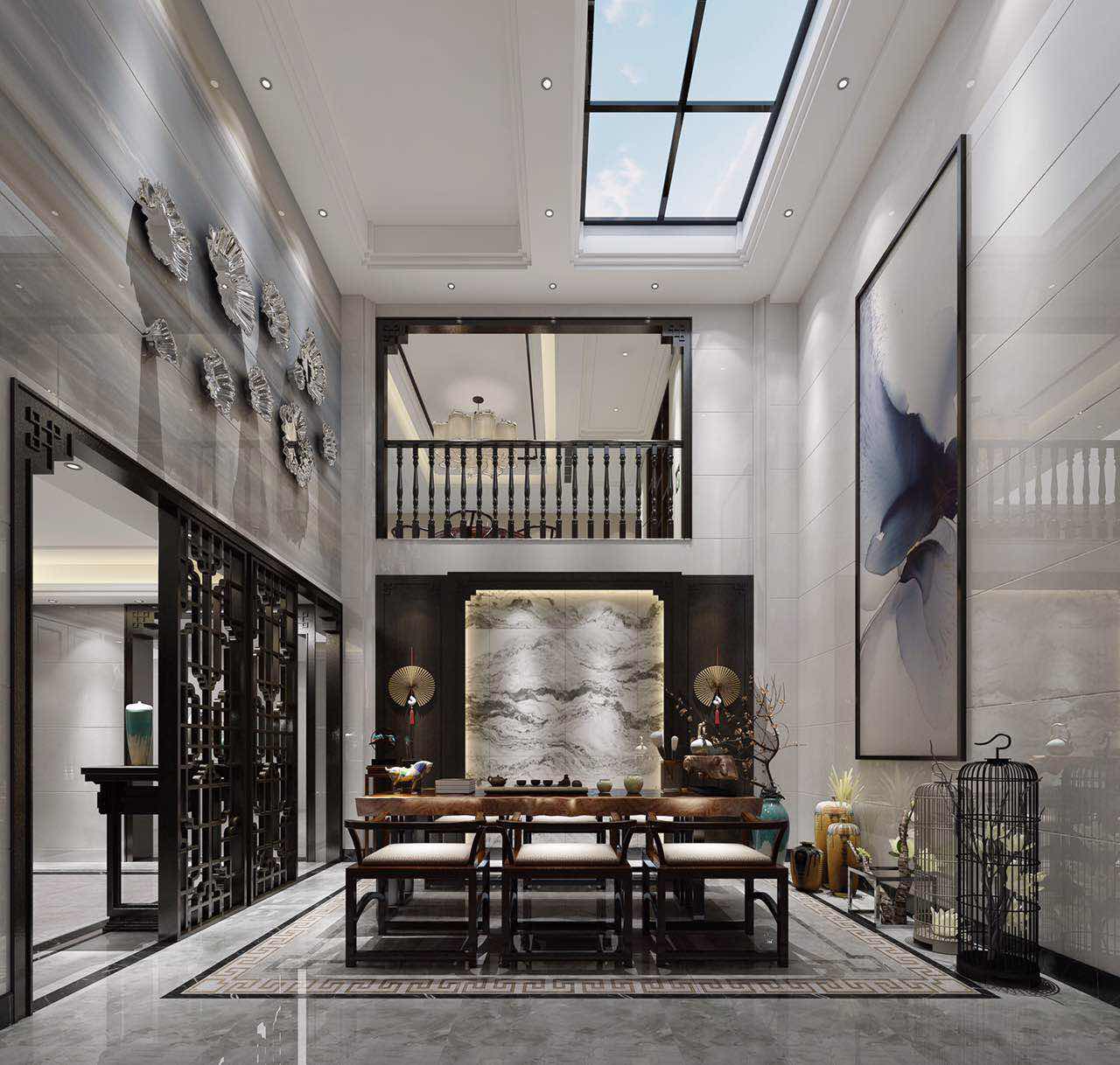 保集藍(lán)郡排屋-中式