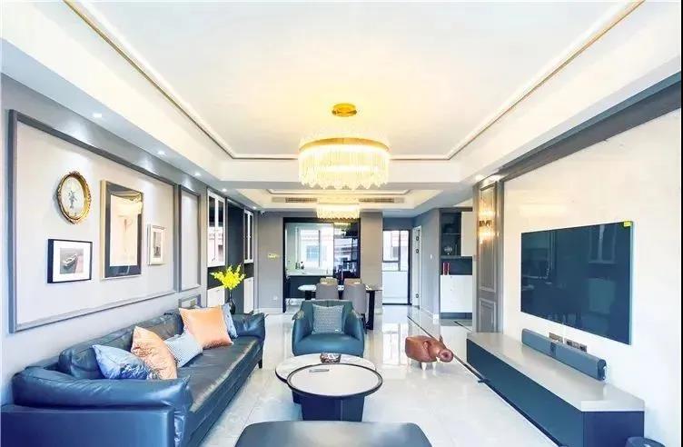 明家裝飾丨打造125平現(xiàn)代輕奢，簡化裝飾，返璞歸真